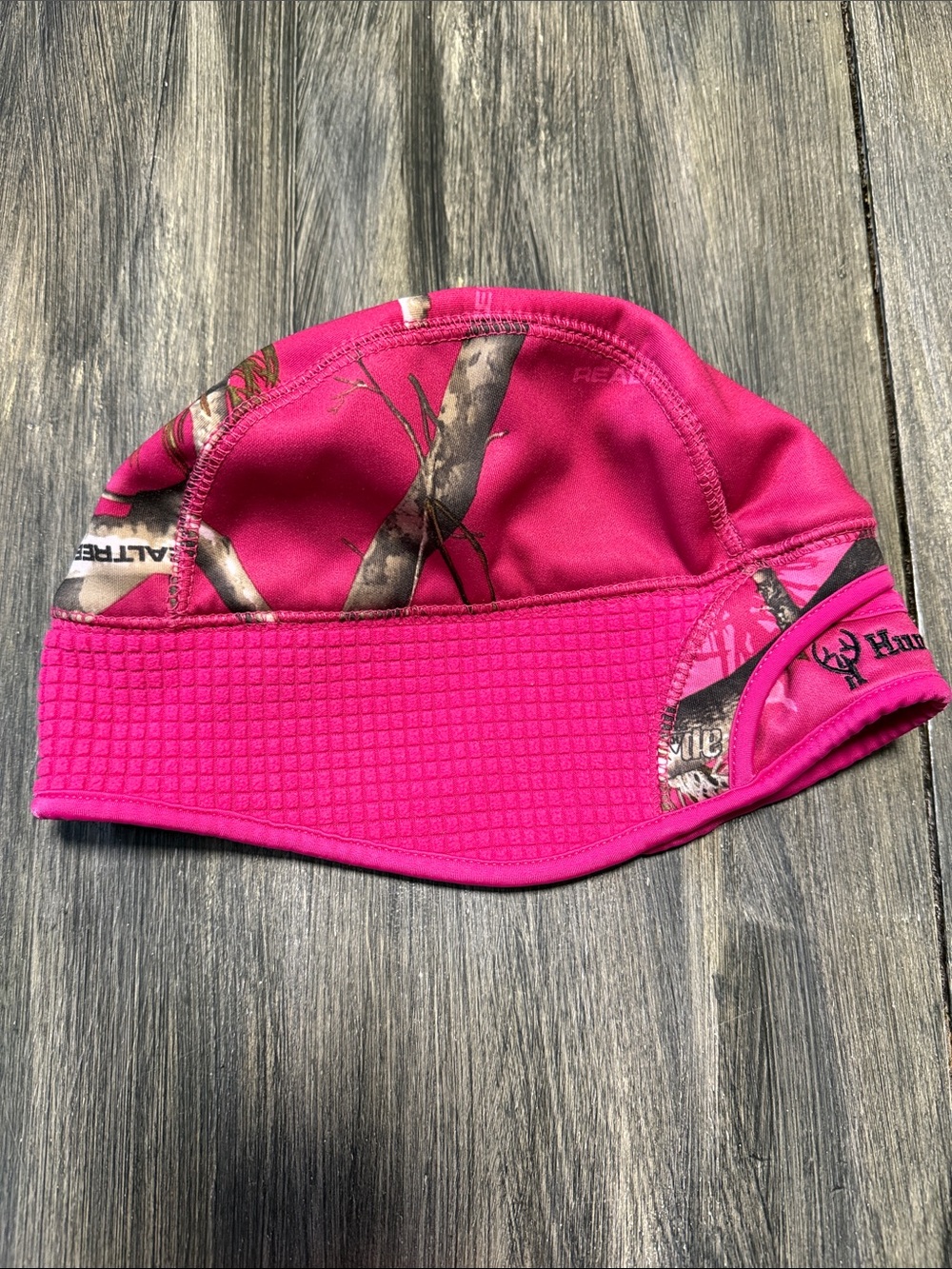 Realtree Hot Pink Camo Skull Cap